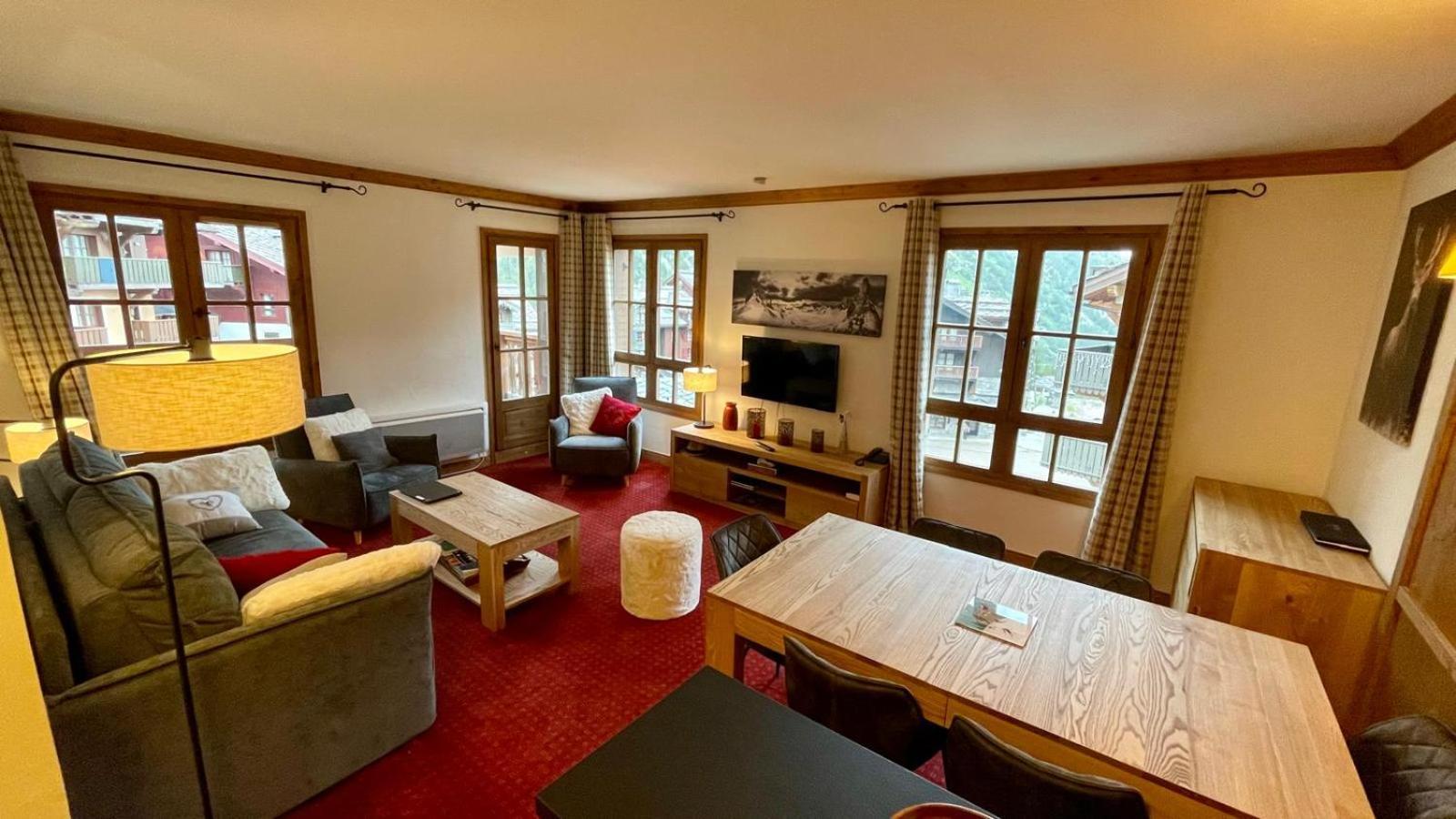 Arc 1950 - Appt 2Ch - 6 Pers - Res 5* Luxe - Piscine, Sauna, Hamman, Jacuzzi - Classe 5 Cristaux Paradiski Les Arcs  ภายนอก รูปภาพ